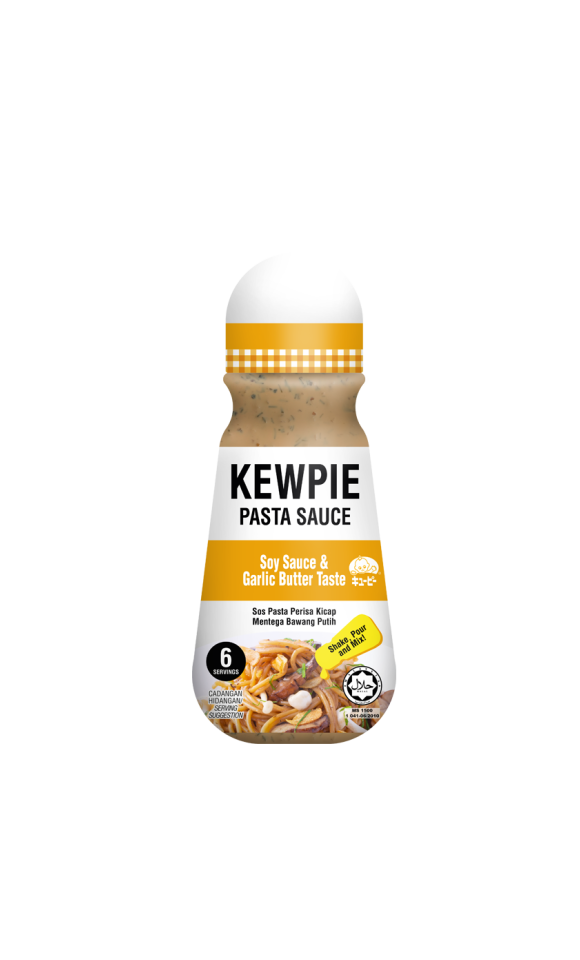 Kewpie Pasta Sauce Soy Sauce & Garlic Butter Taste
