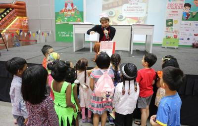 Kewpie Sandwich Making Class @ Smart Kids Asia
