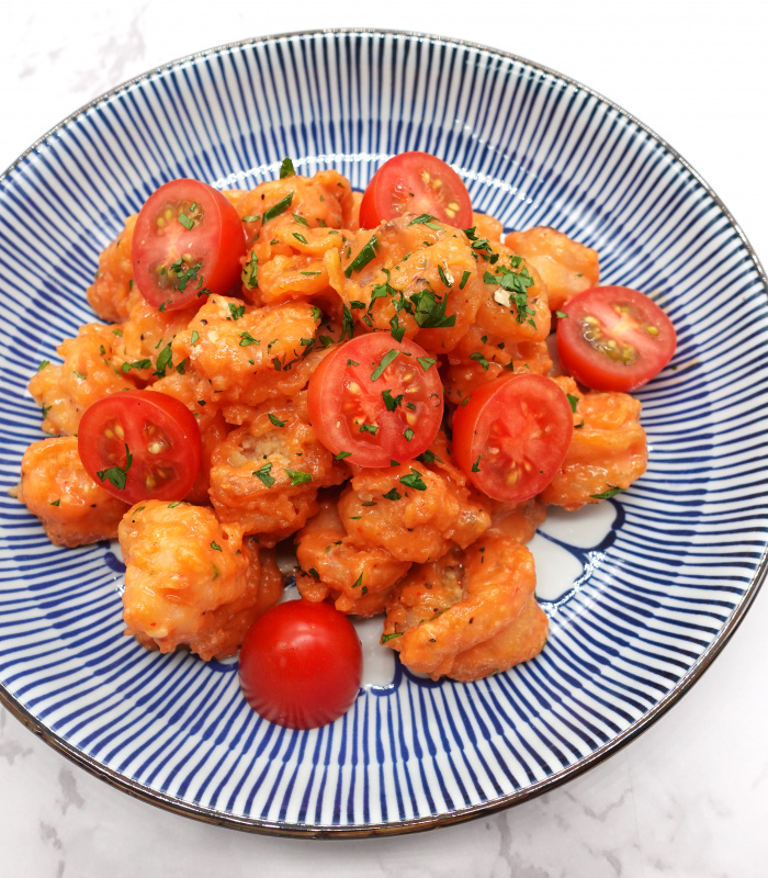 Ebi Mayo(Fried Shrimp in Mayonnaise Sauce) 