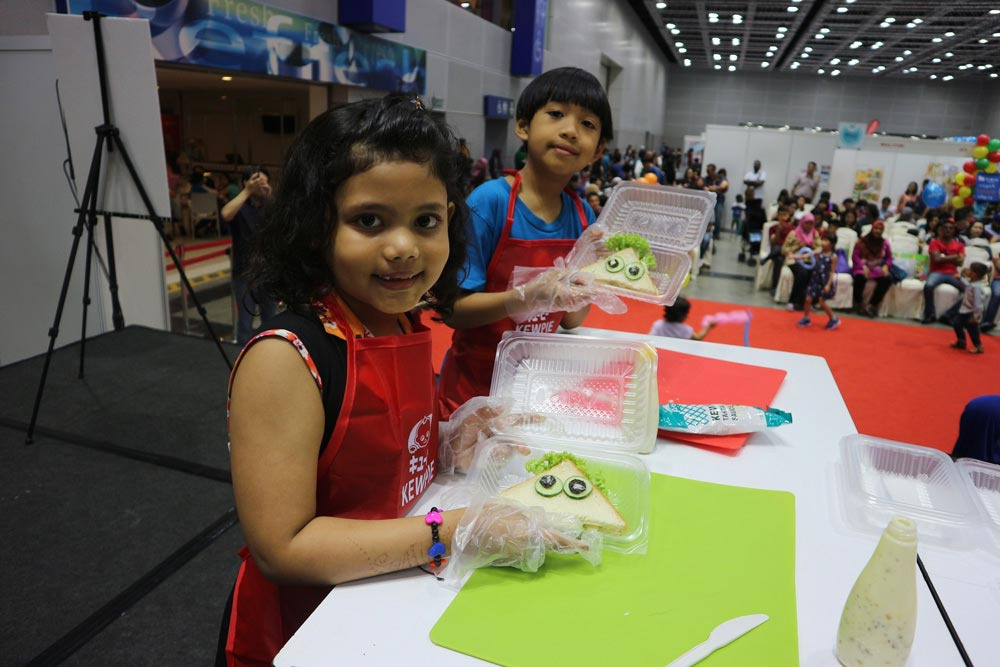 Kewpie Sandwich Making Class @ Smart Kids Asia