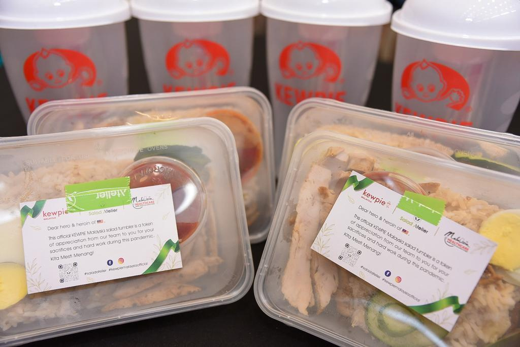 Distribute Power Salad to front liners with Salad Atelier