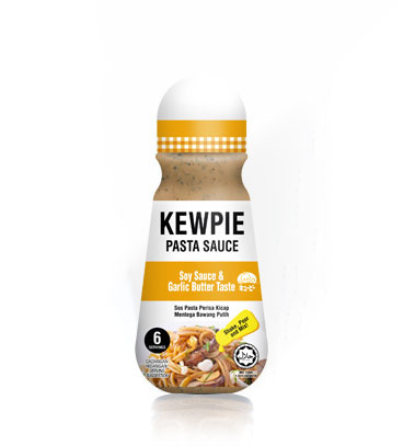 Kewpie Pasta Sauce Soy Sauce & Garlic Butter Taste