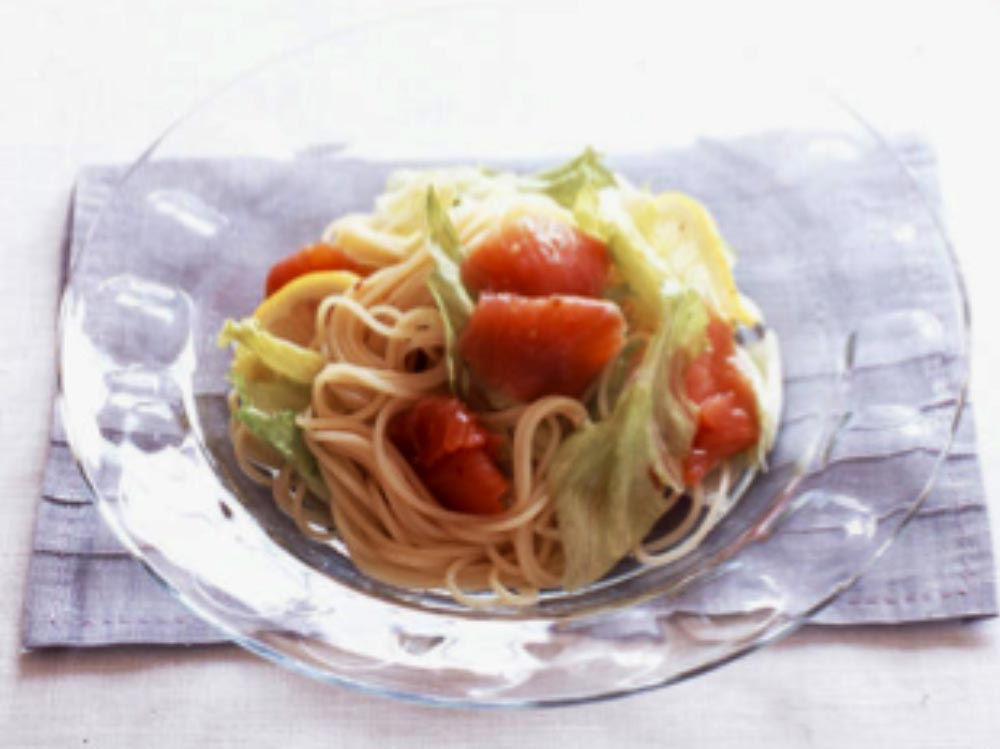 Cold Pasta Salad With Smoked Salmon 
