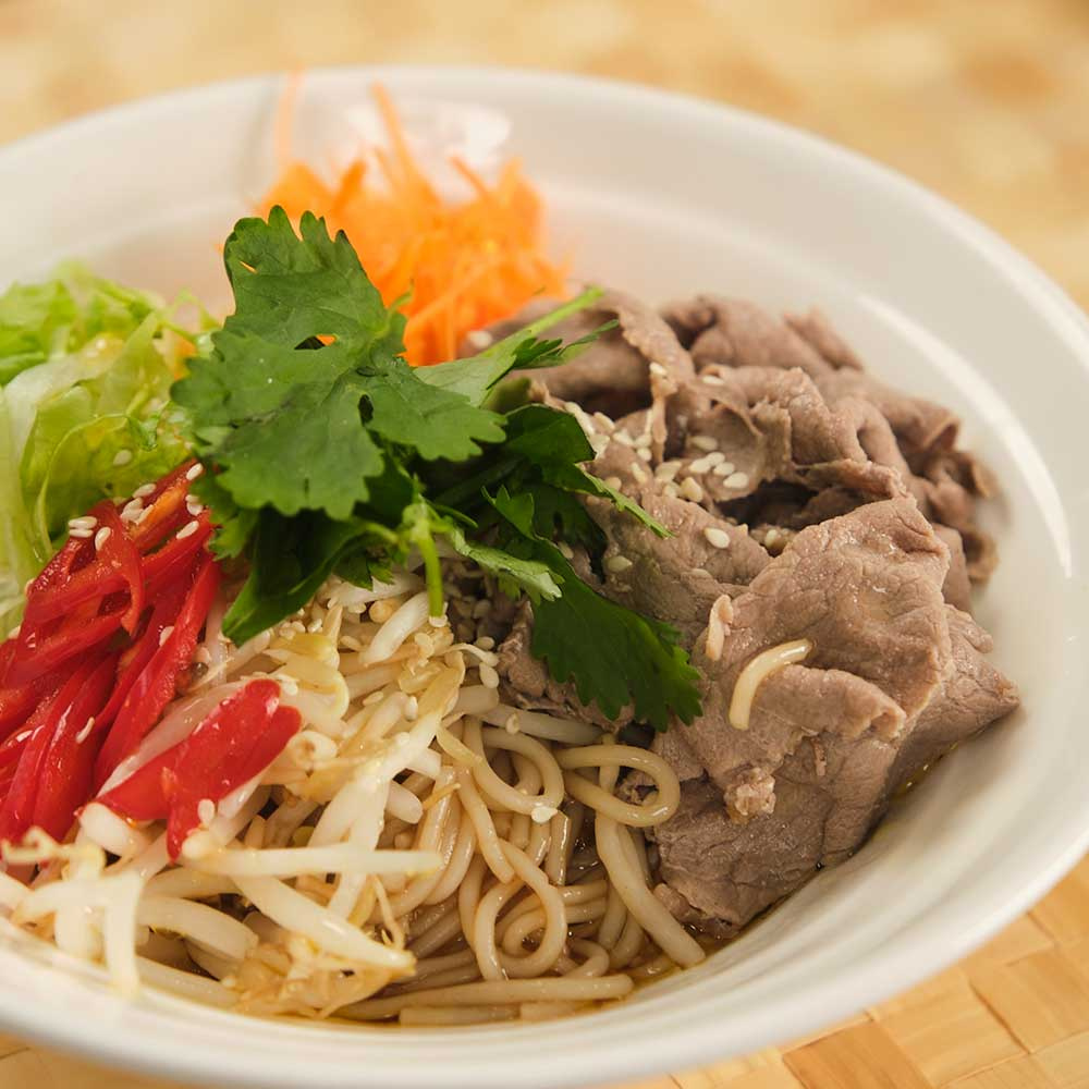 Spicy Onion Beef Noodles